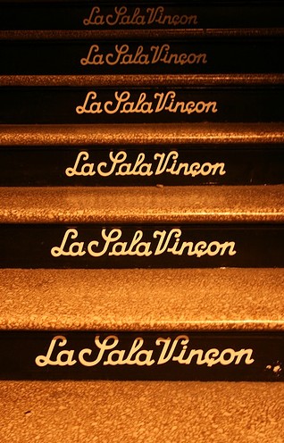 The stairs to La Sala Vinçon